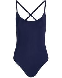 Lido - Uno Cross-Back Swimsuit - Lyst