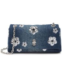 Marc Jacobs - The Dual Chain Mini Denim Shoulder Bag - Lyst