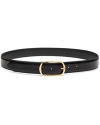 Anderson's - Glossed Leather Belt - Lyst
