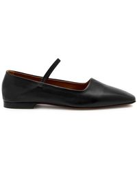 Atp Atelier - Petina Mary Jane Leather Flats - Lyst