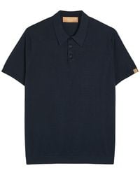 Now You Live - Pickwell Fine-Knit Cotton Polo Shirt - Lyst