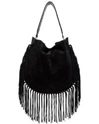 Isabel Marant - Oskan Hobo Fringed Suede Shoulder Bag - Lyst