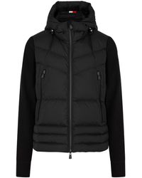 3 MONCLER GRENOBLE - Quilted Shell And Fleece Jacket - Lyst