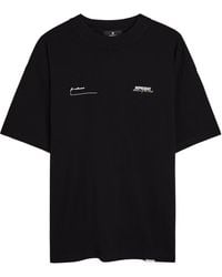 Represent - Patron Of The Club Printed Cotton T-Shirt - Lyst
