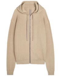 Rick Owens - Hooded Wool Jumper - Lyst