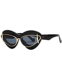 Loewe - Double-frame Cat-eye Sunglasses - Lyst