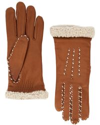 Agnelle - Marie Louise Leather Gloves - Lyst