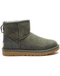 UGG - Classic Mini Regenerate Suede Ankle Boots, Boots, - Lyst