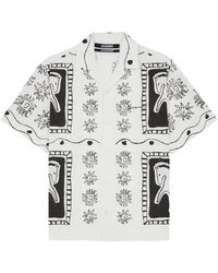 Jacquemus - Le Chemise Jean Printed Cotton-Poplin Shirt - Lyst