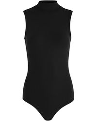 Spanx - Suit Yourself Ribbed Stretch-Jersey Bodysuit - Lyst