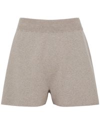 Extreme Cashmere - N°337 Boy Cotton And Cashmere-blend Shorts - Lyst