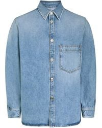 Givenchy - Denim Overshirt Jacket - Lyst