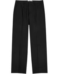 Wax London - Aubyn Tapered-Leg Woven Trousers - Lyst