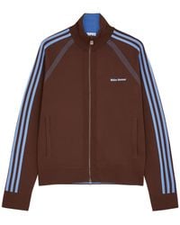 adidas - X Wales Bonner Logo-embroidered Knitted Track Jacket - Lyst