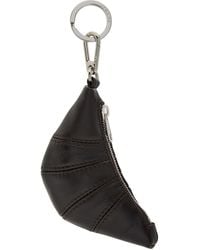 Lemaire - Croissant Mini Leather Bag Charm - Lyst