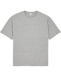 Loewe - Distorted Logo Cotton T-shirt - Lyst