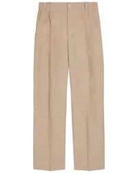 Jacquemus - Le Pantalon Croisiere Straight-Leg Linen-Blend Trousers - Lyst