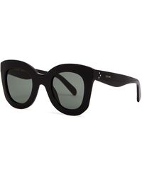 Celine - Oversized Sunglasses, Lenses, Designer-Stamped Arms, 100% Uv Protection - Lyst