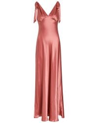 Reformation - Pernille Silk Dress - Lyst