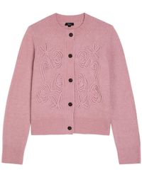 Rails - Coralee Floral-Embroidery Knit Cardigan - Lyst