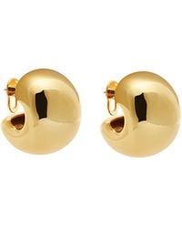 Jenny Bird - Gemma 14Kt-Plated Hoop Earrings - Lyst