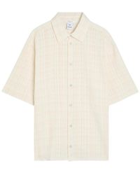 Won Hundred - Daniel Checked Cotton-Blend Shirt - Lyst