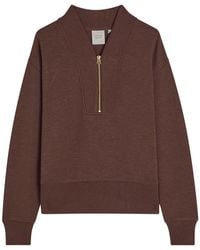 Varley - Sally Stretch-Jersey Sweatshirt - Lyst