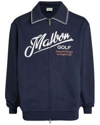 Malbon - Maxewell Logo-Print Cotton Sweatshirt - Lyst