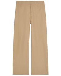 Eileen Fisher - Wide-Leg Wool Trousers - Lyst
