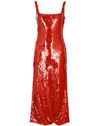 16Arlington - Sidd Embellished Midi Dress - Lyst
