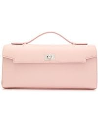 Anya Hindmarch - Mortimer Leather Clutch - Lyst