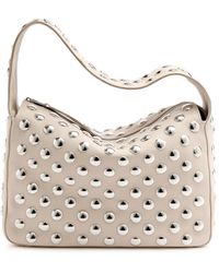 Khaite - Elena Studded Leather Shoulder Bag - Lyst