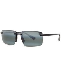 Maui Jim - Laulima Rimless Rectangle-frame Sunglasses - Lyst