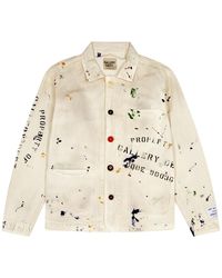 GALLERY DEPT. - Ep Paint-splattered Printed Cotton Jacket - Lyst