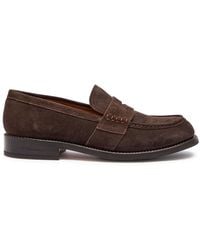 Grenson - Nate Suede Loafers - Lyst