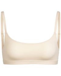 Skims - Stretch-Jersey Scoop Bralette - Lyst