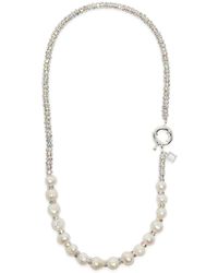 PEARL OCTOPUSS.Y - Paris Diamond-Plated Necklace - Lyst