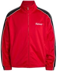 NAHMIAS - Logo-Embroidered Jersey Track Jacket - Lyst