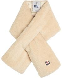Moncler - Quilted Teddy Scarf - Lyst