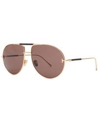 Tom Ford - Aviator-Style Sunglasses - Lyst