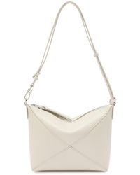 Loewe - Puzzle Fold Leather Shoulder Bag - Lyst