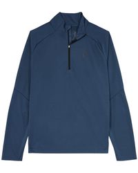 On Shoes - Climate Half-Zip Stretch-Jersey Sweatshirt - Lyst