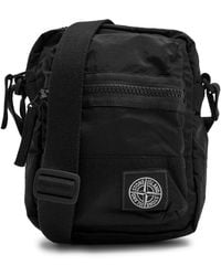 Stone Island - Logo-Appliquéd Nylon Pouch Bag - Lyst