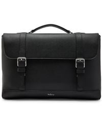 Mulberry - Chiltern Grained Leather Brief Case - Lyst