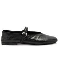 The Row - Boheme Leather Mary Jane Flats - Lyst