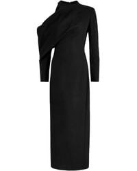 KHAITE - Trey Off-The-Shoulder Woven Maxi Dress - Lyst