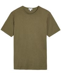 Sunspel - Cotton T-Shirt - Lyst