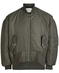JW Anderson - Oversized Curved Hem Bomber Jacket - Lyst