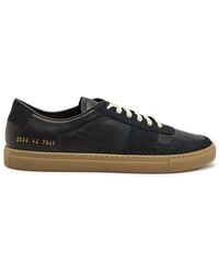 Common Projects - Bball Panelled Leather Sneakers - Lyst