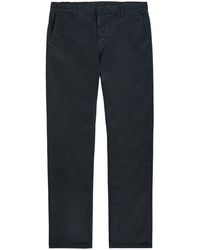Nudie Jeans - Alvin Straight-Leg Stretch-Cotton Trousers - Lyst